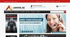 Desktop Screenshot of agilecomputadores.com.br